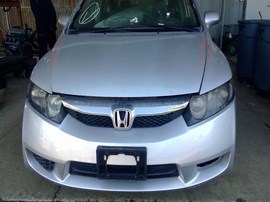 2009 HONDA CIVIC, LX MODEL, SILVER, 1.8L, AT.  A26272